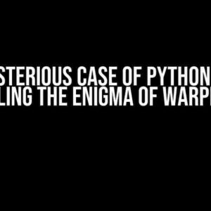 The Mysterious Case of Python PDFKit: Unraveling the Enigma of Warped HTML