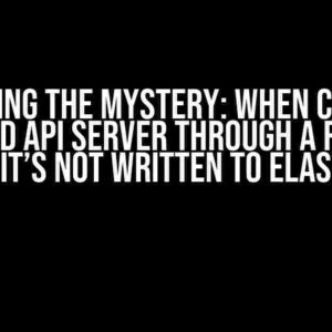 Unmasking the Mystery: When Calling a Backend API Server through a Reverse Proxy, it’s Not Written to Elastic APM